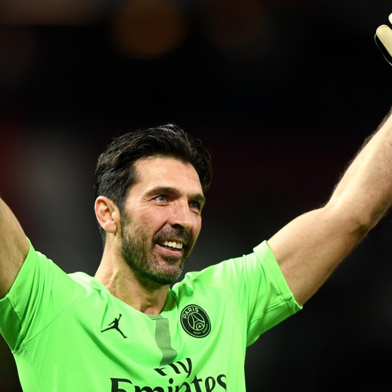 Buffon se solidarizó con Keylor Navas por su momento en el PSG