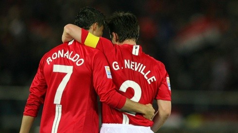 Gary Neville y Cristiano