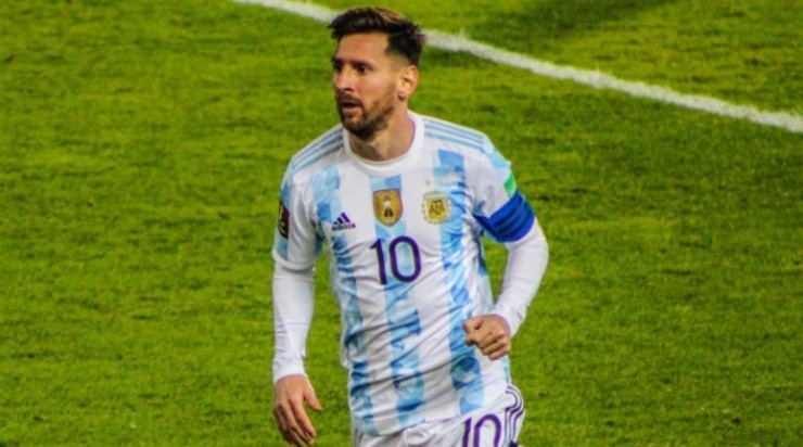 Lionel Messi during qualifying (Kelvin Loyola)