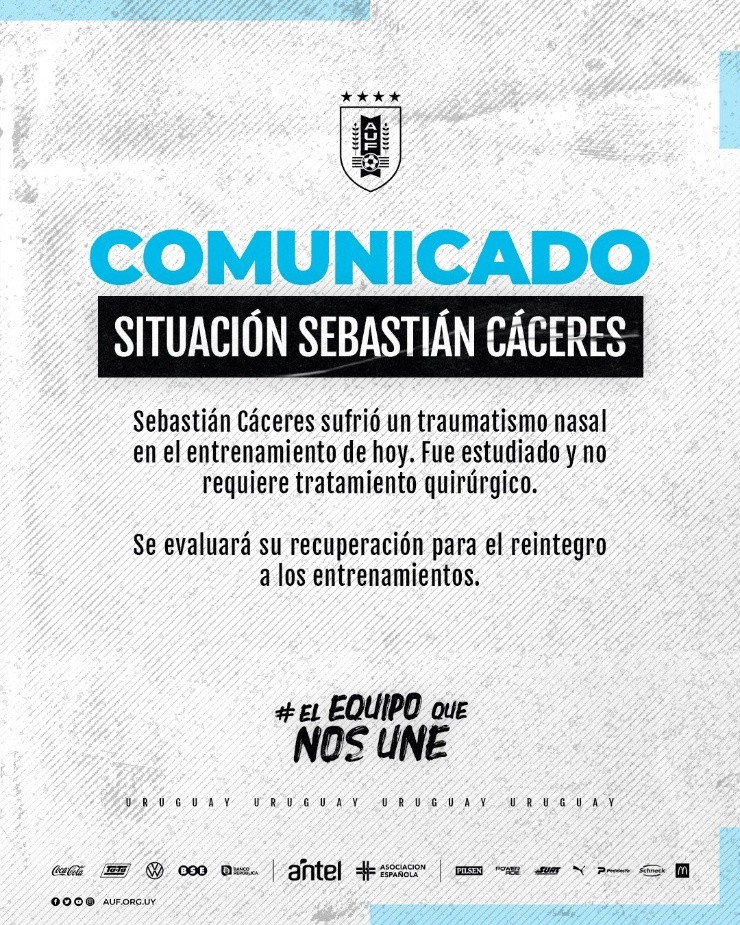 Comunicado de Cáceres | Uruguay