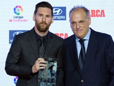 "Ha sido un error": el presidente de LaLiga fue muy crítico con el presente de Messi en PSG
