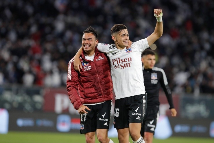 Gabriel Suazo y su amigo Pablo Solari | Foto: Agencia Uno 