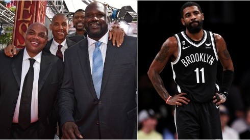 Charles Barkley, Shaquille O'Neal y Kyrie Irving