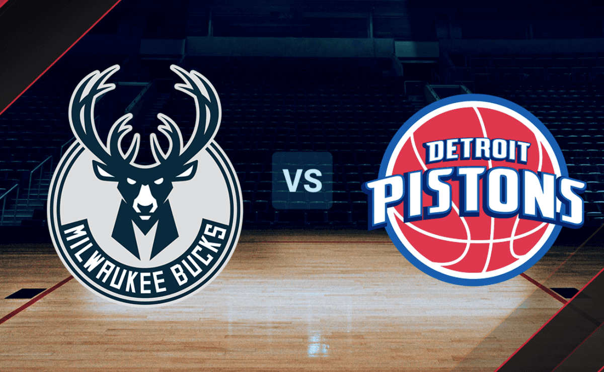 Milwaukee Bucks Vs Detroit Pistons Por La NBA 2022: Dónde Ver EN VIVO ...