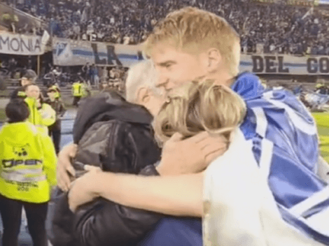 Video: el abrazo de Llinás con su familia tras salir campeón con Millonarios