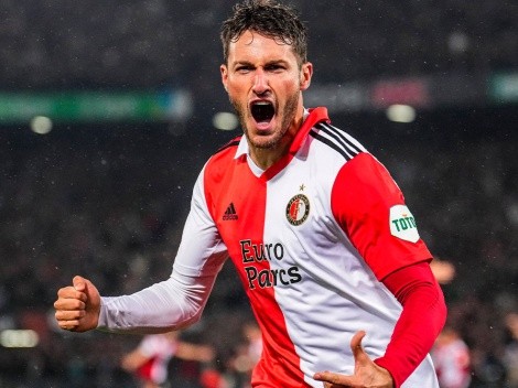 GOL DE SANTI: Anota y se convierte en héroe del Feyenoord | Video