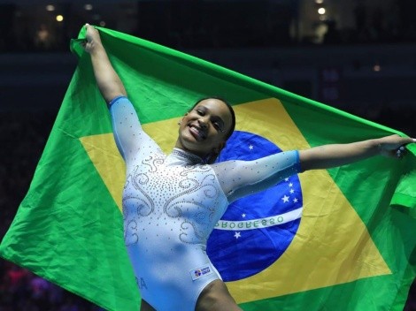 Rebeca Andrade brilha e conquista o ouro no individual geral no Mundial de Ginástica Artística