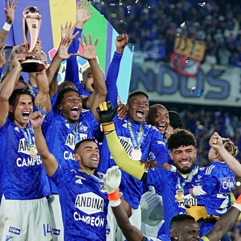 Céspedes por Copa que ganó Millos: “La grandeza la hacen los títulos de liga”