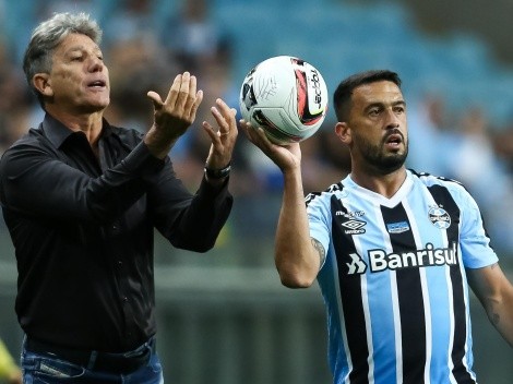 Edilson e mais um medalhão são prioridades de Renato no Grêmio, diz narrador