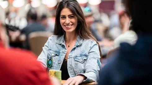 Vivian Saliba se destaca nas competições da WSOP (Foto: Seth Haussler/PokerNews)