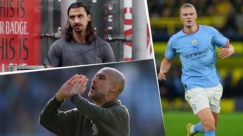 Zlatan, Pep y Haaland.