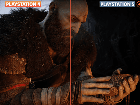 Compare gráficos de PS4 e PS5 em novo God of War
