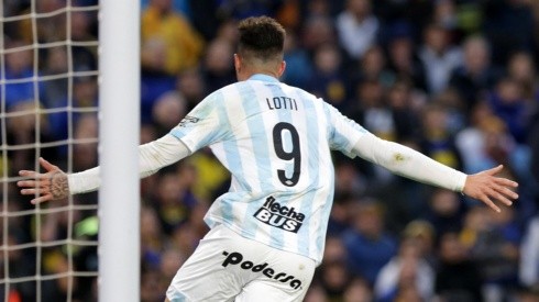 Augusto Lotti solo firmó cinco goles en la Liga de Argentina este 2022.