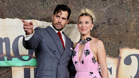 Henry Cavill y Millie Bobby Brown