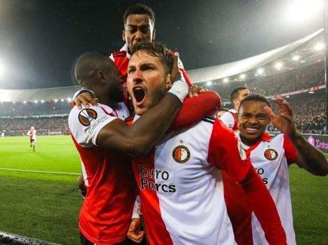 VIDEO | Feyenoord muestra la locura que desató el gol de Santi en su afición