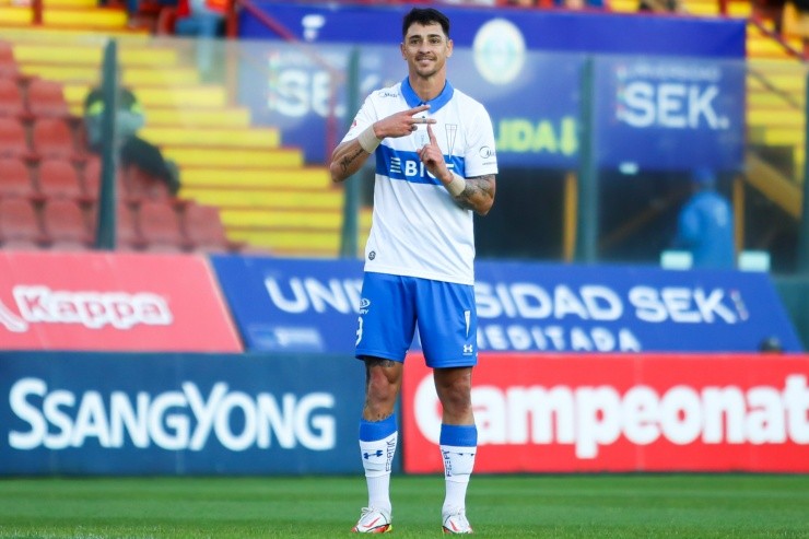 Zampedri es el goleador del fútbol chileno | Foto: Agencia Uno 