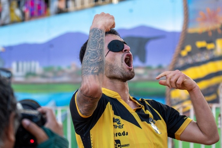 César Huanca fue la figura en Coquimbo Unido | Foto: Agencia Uno 