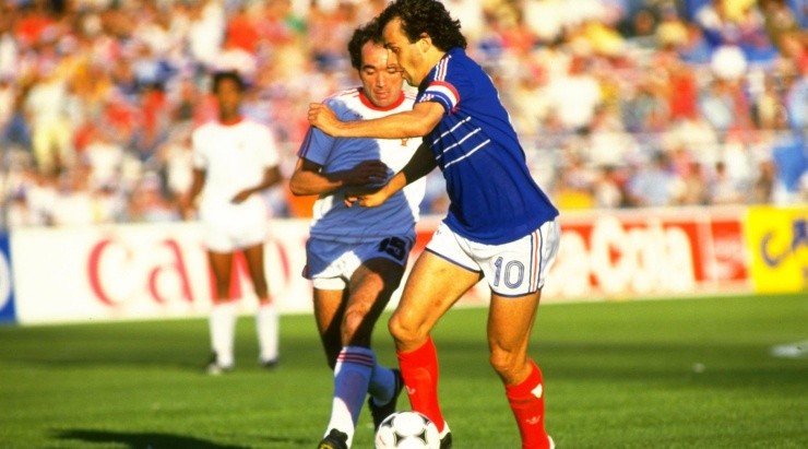 Platini, el gran 10 francés (Getty)