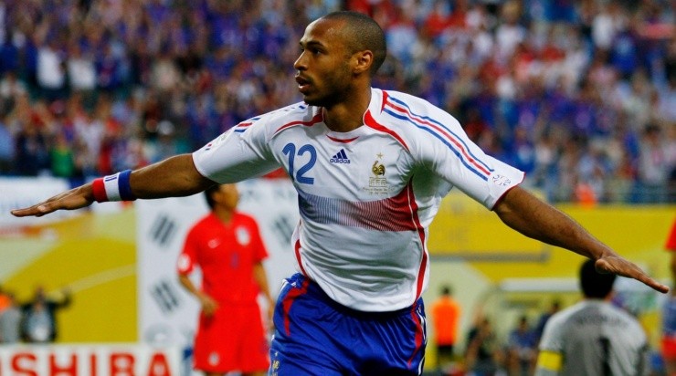 Henry, el máximo goleador de la Selección gala (Getty)