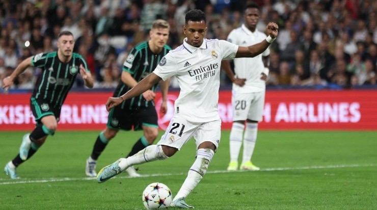 Rodrygo of Real Madrid (Photo by Clive Brunskill/Getty Images)