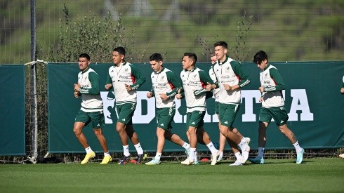 Entrenamiento de la Selección mexicana 2022