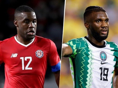 Costa Rica vs Nigeria: alineaciones para el partido preparatorio