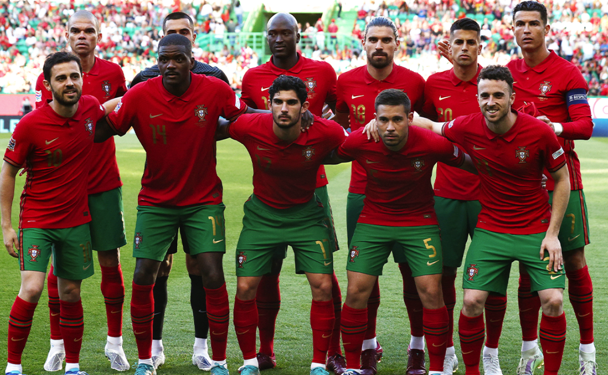 Posiciones de selección de fútbol de portugal