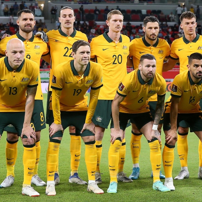 La lista de convocados de la Selección de Australia para el Mundial de Qatar 2022