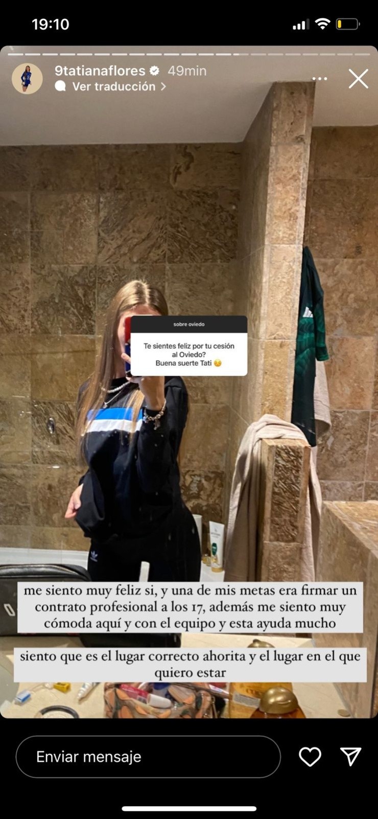 Tatiana Flores explica su traspaso | Twitter