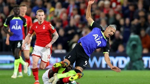 Richarlison intentó la remontada para Tottenham.