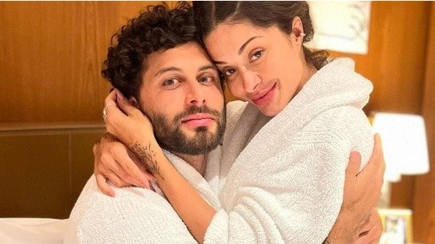 Aline Campos e Jesus Luz anunciam chegada do primeiro herdeiro do casal. Imagem: Reprodução/Instagram oficial da bailarina.