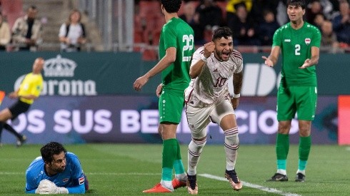 Alexis Vega anotó el primero de los goles a Irak en Girona y fue el segundo de un elemento de Chivas