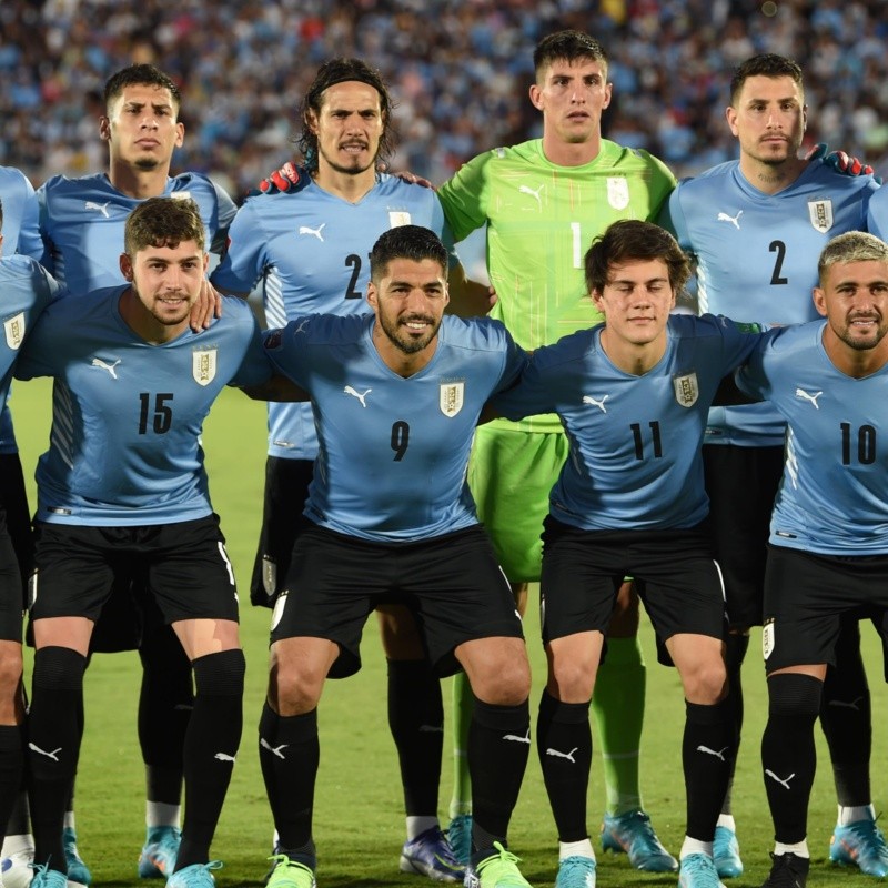 La lista de convocados de la Selección de Uruguay para el Mundial de Qatar 2022