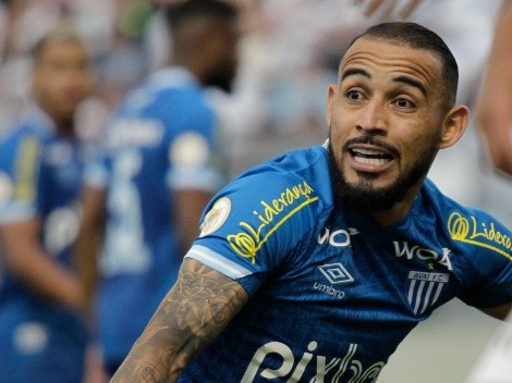 "Quero ser uma das..."; Natanael comemora gol contra o Ceará e revela desejo para o futuro no Avaí