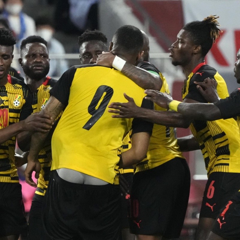 Los goleadores históricos de Ghana en mundiales