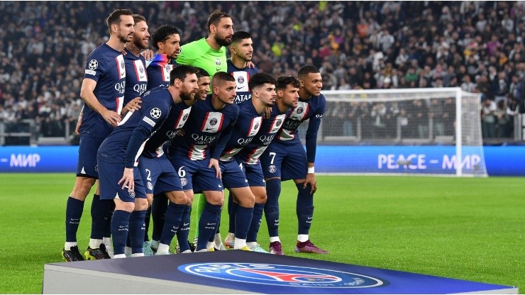 Paris Saint-Germain line up