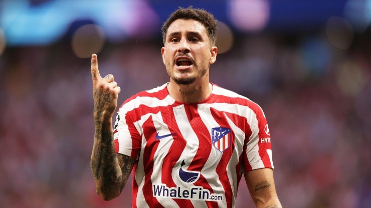 José María Giménez en Atlético de Madrid.