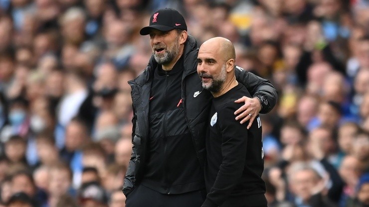 Jürgen Klopp y Josep Guardiola.