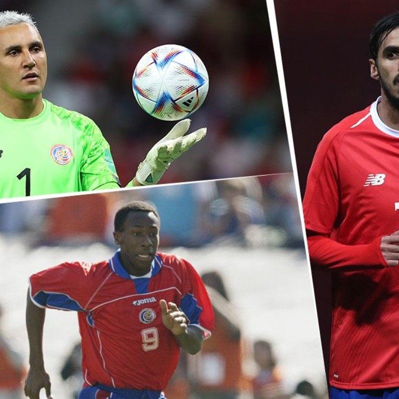 Los mejores jugadores de la historia de la selección de Costa Rica