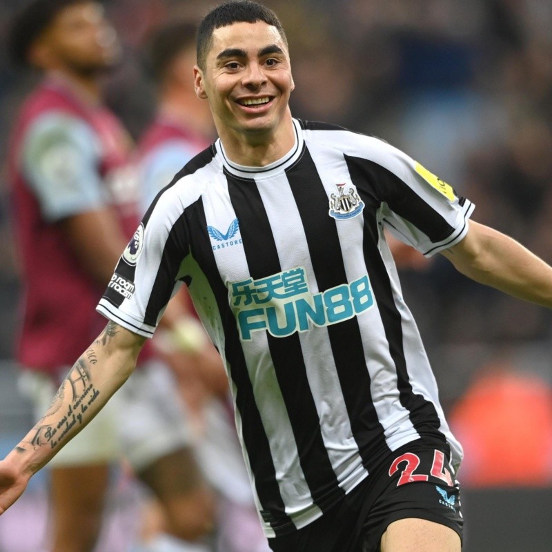 Almirón gana el premio al mejor del mes de octubre en Premier League