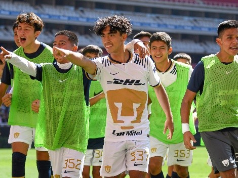 Pumas: La Sub-14 entrenó en el estadio antes de la Final