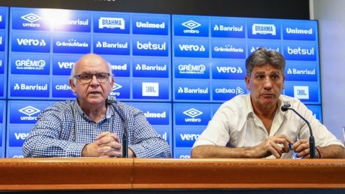 Lucas Uebel / Grêmio FBPA. Romildo fala sobre Renato no Grêmio