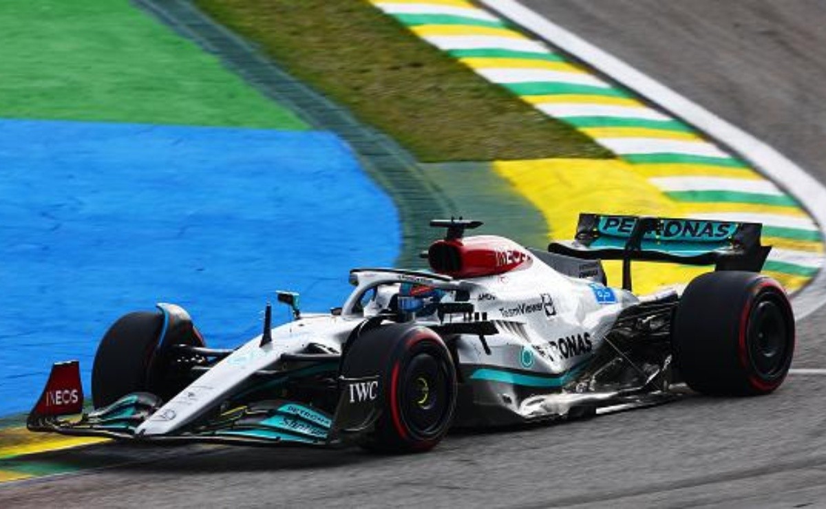 F1 Russell Vence De Ponta A Ponta O Gp De São Paulo Em Corrida