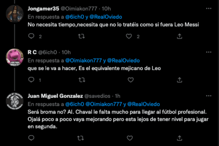 Críticas a Marcelo Flores | Twitter