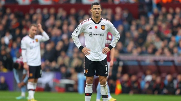 Cristiano Ronaldo of Manchester United (Photo by James Gill/Getty Images)