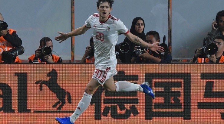 Sardar Azmoun, jugador clave para Carlos Queiroz (Getty)