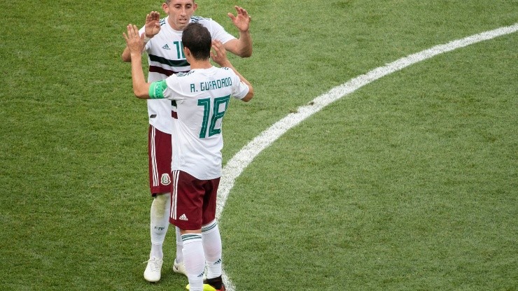 Héctor Herrera y Andrés Guardado son dos de los grandes referentes del Tri.