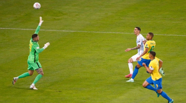 Gritalo, girtalo, girtalo; Fideo Di María y el gol que valió una Copa América (Getty)