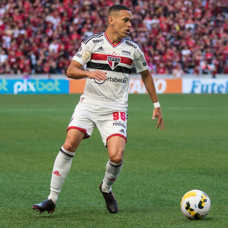 Marcos Guilherme posta indireta em despedida do São Paulo