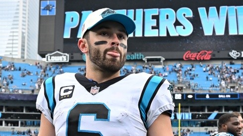 Mayfield playing for Panthers